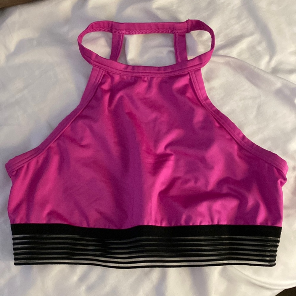 Victoria sport bra hot pink